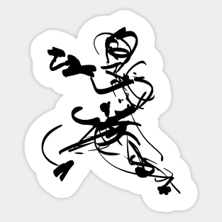 mantisstyle kung-fu Sticker